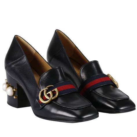 mocassin gucci femme talon|Mocassins Gucci pour femme .